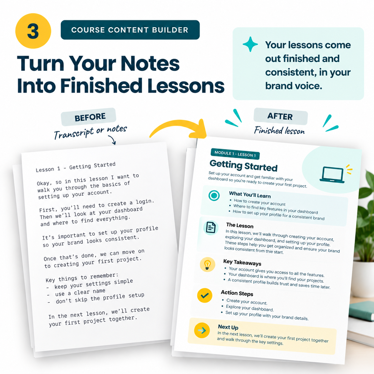 Course Content Builder
