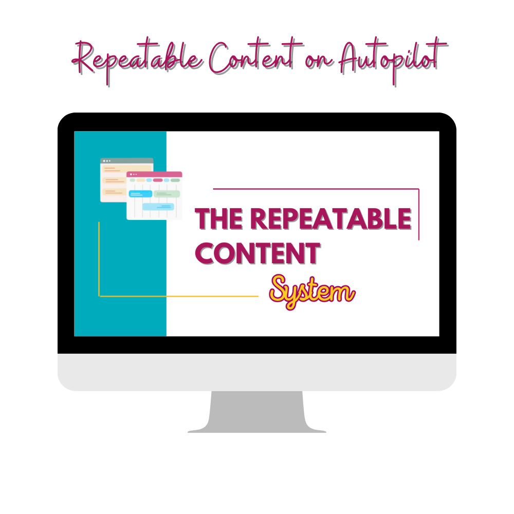 The Repeatable Content System